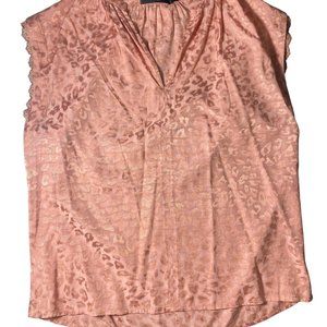 Leopard Print Pink Rust Tank